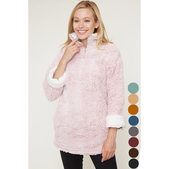 Blush Colored Pullover - Picture 2 of 5